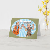 覚えてる?おもしろい誕生日 カード (黄色い花)