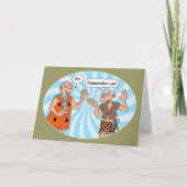 覚えてる？おもしろい誕生日 カード (正面)