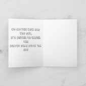 覚えて下さい米国のべきです… バースデー・カード カード (内部)