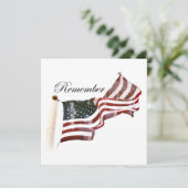 覚えるメモリアルデー – 古い栄光の中で十字架 招待状 (スタンド正面)