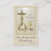 覚え神聖なカード専門信仰RCIA (100) 名刺 (正面)