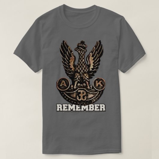 覚えAKアルミアラホワ Tシャツ (デザイン正面)