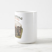 覚素朴覚:ヴィンテージトラクターのエンブレム コーヒーマグカップ (中央)