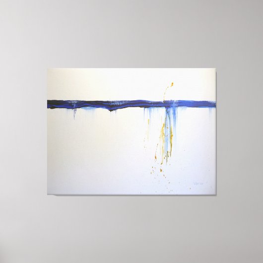 覚醒イン・タイム、アートセラピーギクレー キャンバスプリント (正面)