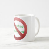 覚醒剤の嫌われ者無し コーヒーマグカップ (正面右)