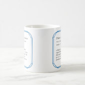 覚醒状態のポーション11oz コーヒーマグカップ (中央)