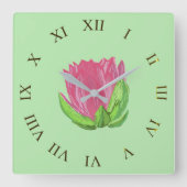 覚醒 スクエア壁時計 (正面)