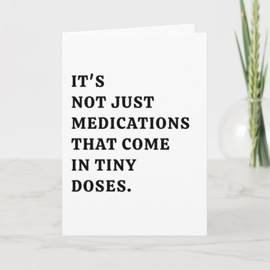 親おもしろいからビーまで薬剤師！ カード (正面)