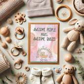 親かわいい素晴らしベビーインスピレーションカード カード