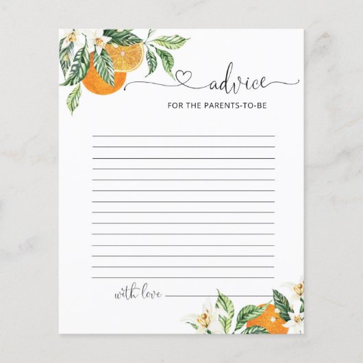 親がカードになるための小さなかわいこちゃんアドバイス (正面)