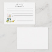 親がピーター・ラビットになるためのアドバイス アドバイスカード (正面/裏面)