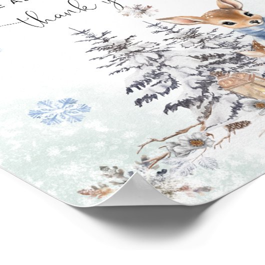 親が封救済筒に忙し住所を書く ポスター (角)