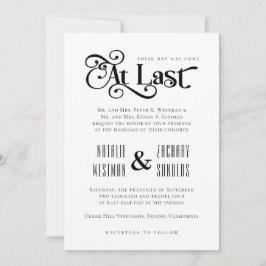 親が彼らの日を来最後にホスト結婚した 招待状