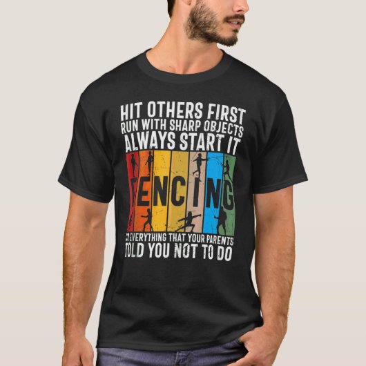 親が言ったこと全部やれ Tシャツ (正面)