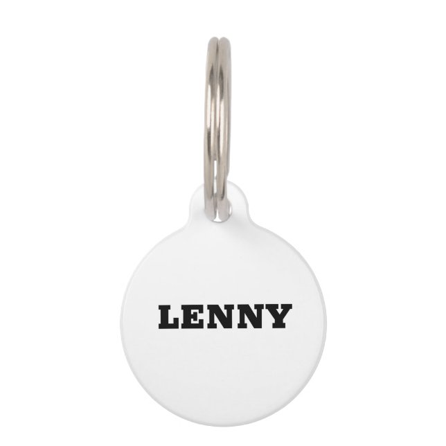 親がSを失う前に##を呼び出す ペット　ネームタグ (裏面)