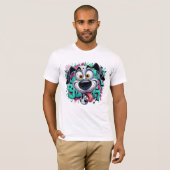 親しげに笑わされる Tシャツ (正面フル)