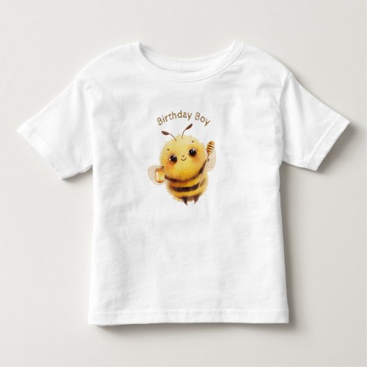 親しみやすいビーの幼児用Tシャツ トドラーTシャツ (正面)
