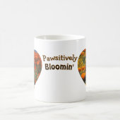 親しみやすいブルーミン コーヒーマグカップ (中央)