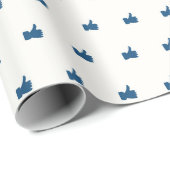 親しみやすい包装紙 - 親指を立てる ラッピングペーパー (ロールコーナー)