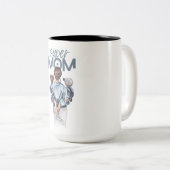 親すごいギフトのためのMOMマグカップ ツートーンマグカップ (正面右)