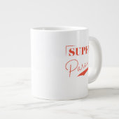 親すごい専門分野マグカップ ジャンボコーヒーマグカップ (正面右)