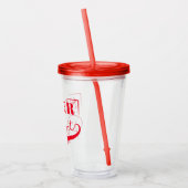 親すごい アクリルタンブラー (左)