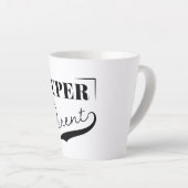 親すごい カフェラテマグ (右アングル)