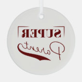 親すごい ガラスオーナメント (裏面)