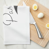 親すごい キッチンタオル (四つ折り)