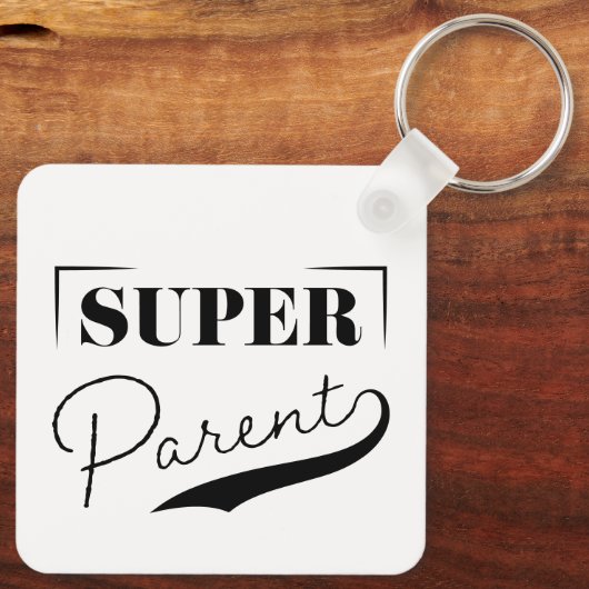 親すごい キーホルダー (裏面)