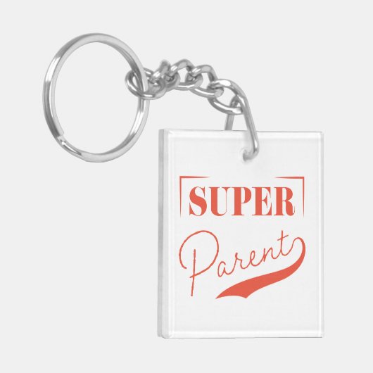 親すごい キーホルダー (正面左)