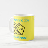 親すごい コーヒーマグカップ (正面左)