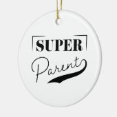 親すごい セラミックオーナメント (左)