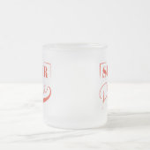 親すごい フロストグラスマグカップ (中央)