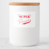 親すごい フードラベル (正面)