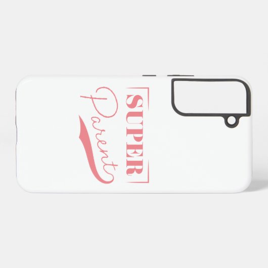 親すごい SAMSUNG GALAXYケース (裏面横)