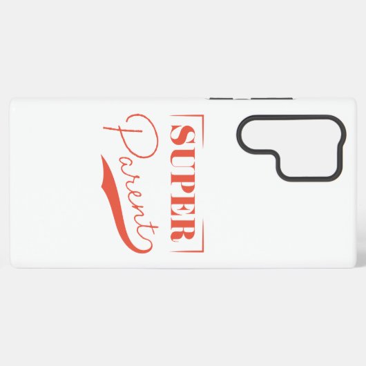 親すごい SAMSUNG GALAXYケース (裏面横)