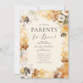 親とビー男女兼用フローラシャワー 招待状 (正面)