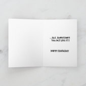 親になる誕生日 カード (内部)