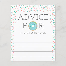 親のためのアドバイスドーナスベイビーシャワーゲーム