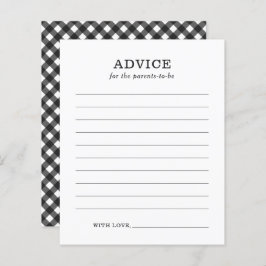 親のためのアドバイスBBQベビー素朴シャワーゲーム