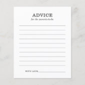 親のためのアドバイスBBQベビー素朴シャワーゲーム (正面)