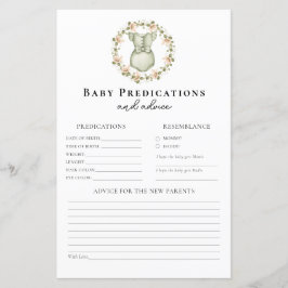 親のためのアドバイスBoho女の子の赤ちゃんシャワーゲーム