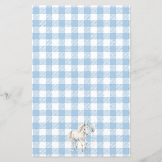 親のためのロッキングホース赤ちゃんシャワーアドバイス (裏面)