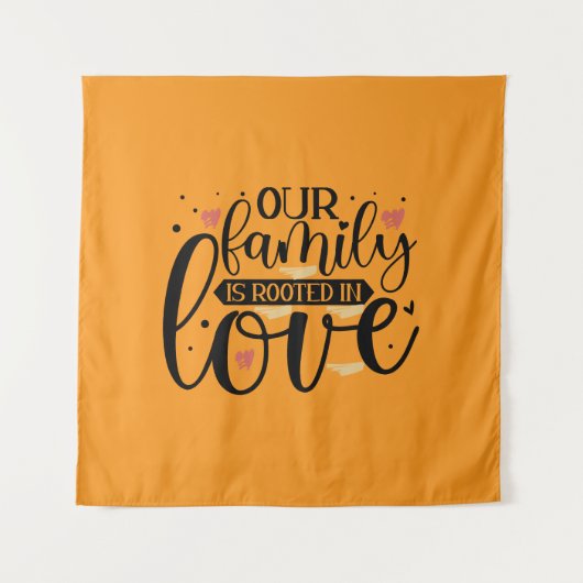 親のための心のこもった子引用文のTシャツデザイン タペストリー (正面)