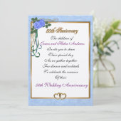 親のための50周年パーティの招待状 招待状 (スタンド正面)