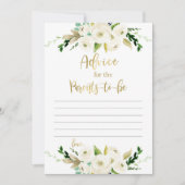 親のアドバイス 招待状 (正面)