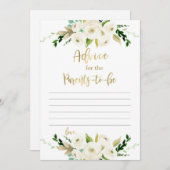 親のアドバイス 招待状 (正面/裏面)