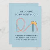 親のジェットコースターに乗ることへようこそ シーズンカード (正面/裏面)