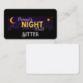 親のナイトシッター 名刺 (正面/裏面)